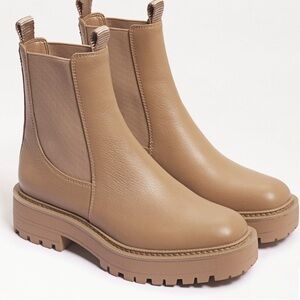 Sam Edelman Boots with Chunky Sole and Elastic Panels